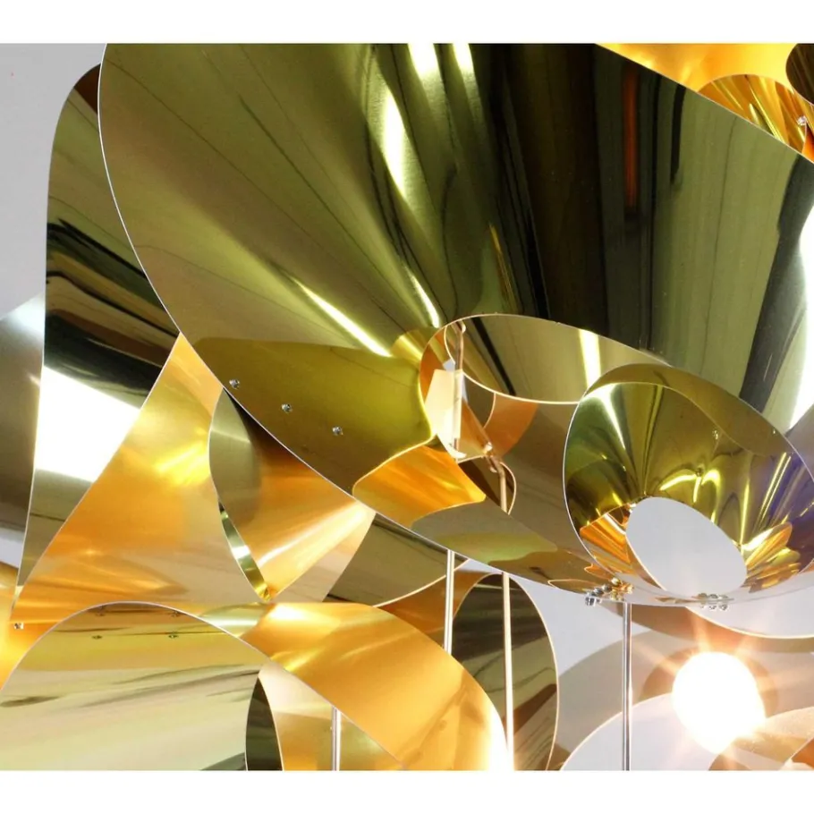 New Pamono Mangrovia EM Floor Lamp in Stainless Steel and Aluminum by Barberini & Gunnell