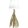 Clearance Pamono Mangrovia Floor Lamp in Colored Stainless Steel and Linen by Barberini & Gunnell