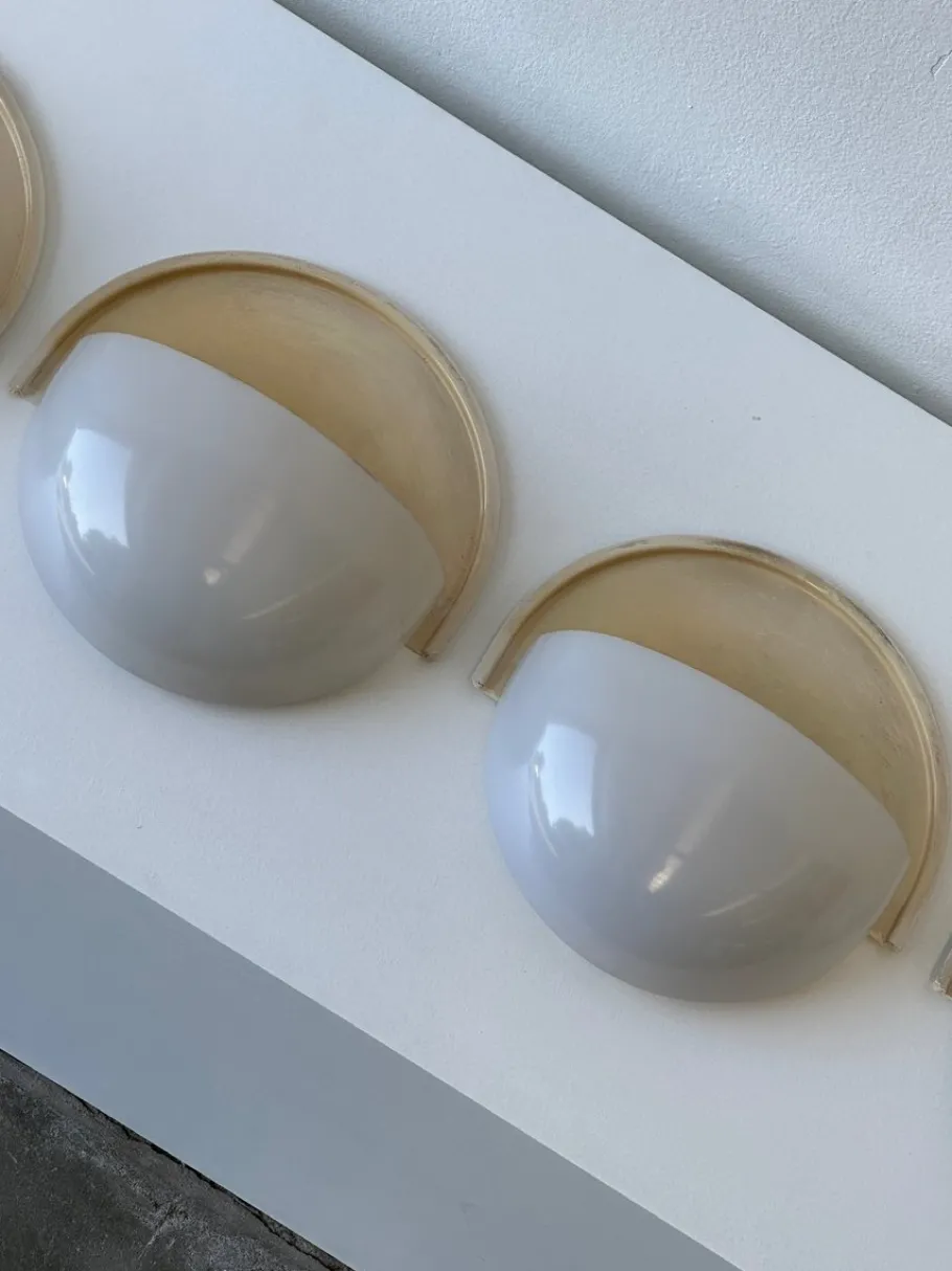 Hot Pamono Mania Wall Sconces by Vico Magistretti for Artemide, 1960s, Set of 2