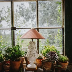 Hot Pamono Manises Flora Blanco Lamp by Can Betelgeuse Studio