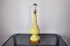 Discount Pamono Manises Floral Table Lamp in Ceramic, Spain, 1970s