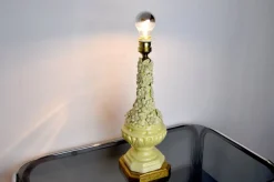 Discount Pamono Manises Floral Table Lamp in Ceramic, Spain, 1970s