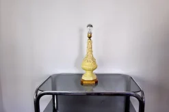 Discount Pamono Manises Floral Table Lamp in Ceramic, Spain, 1970s