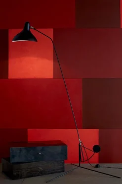 Pamono Mantis Bs1 Large Floor Lamp by Bernard Schottlander