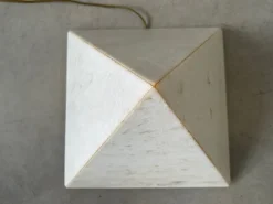 Outlet Pamono Marble Pyramid Table Lamp