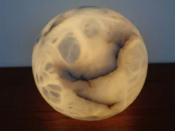 Hot Pamono Marble Table Ball Lamp, 1960s