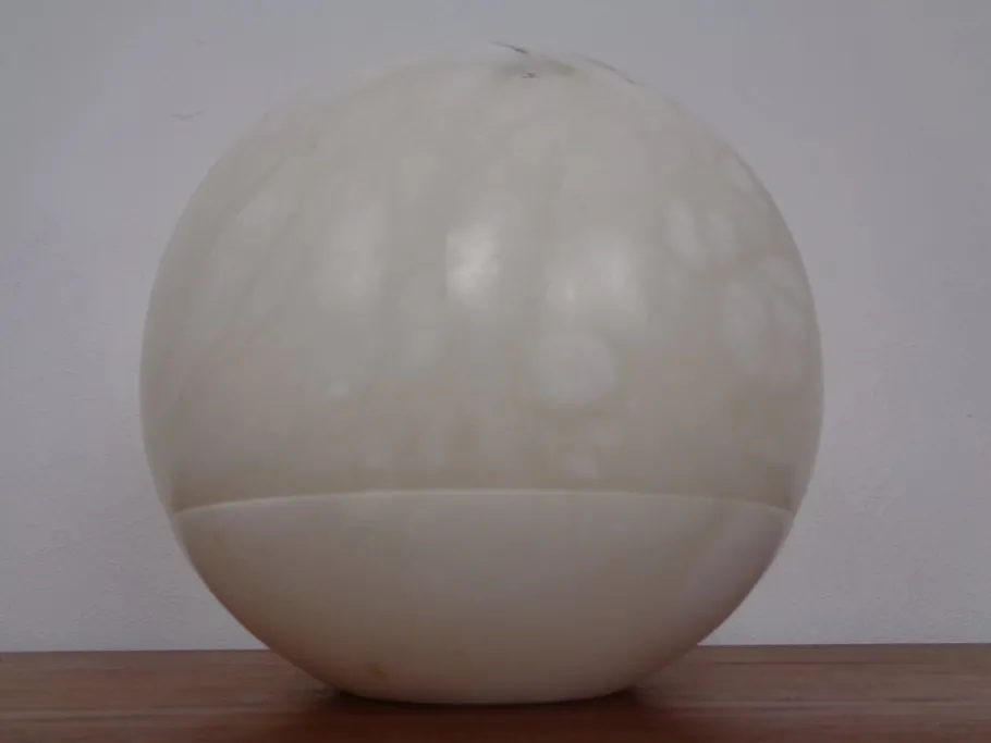 Hot Pamono Marble Table Ball Lamp, 1960s