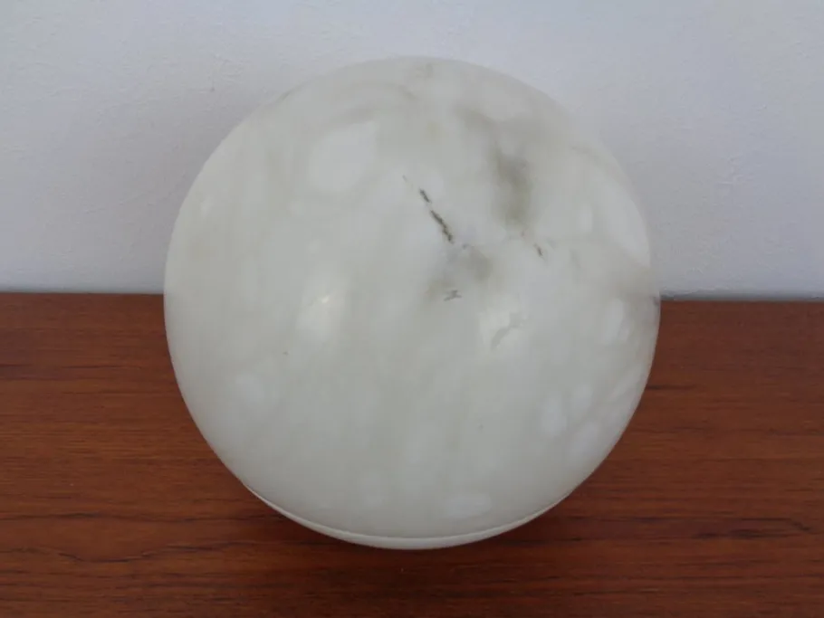 Hot Pamono Marble Table Ball Lamp, 1960s