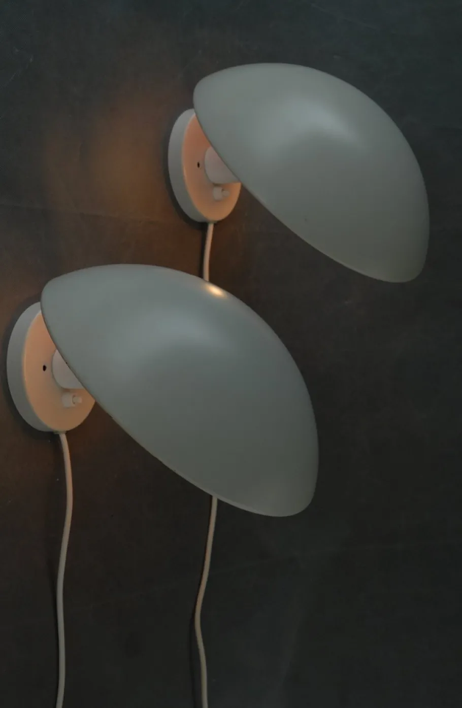 Clearance Pamono Maxi PH Hat Wall Lamps by Poul Henningsen for Louis Poulsen, 1970s, Set of 2