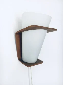 New Pamono MCM Wall Lamp Nx 41 by Louis Kalff for Philips, Holland. 1960s