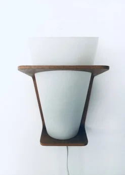 New Pamono MCM Wall Lamp Nx 41 by Louis Kalff for Philips, Holland. 1960s