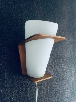 New Pamono MCM Wall Lamp Nx 41 by Louis Kalff for Philips, Holland. 1960s