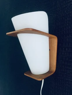 New Pamono MCM Wall Lamp Nx 41 by Louis Kalff for Philips, Holland. 1960s