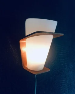 New Pamono MCM Wall Lamp Nx 41 by Louis Kalff for Philips, Holland. 1960s
