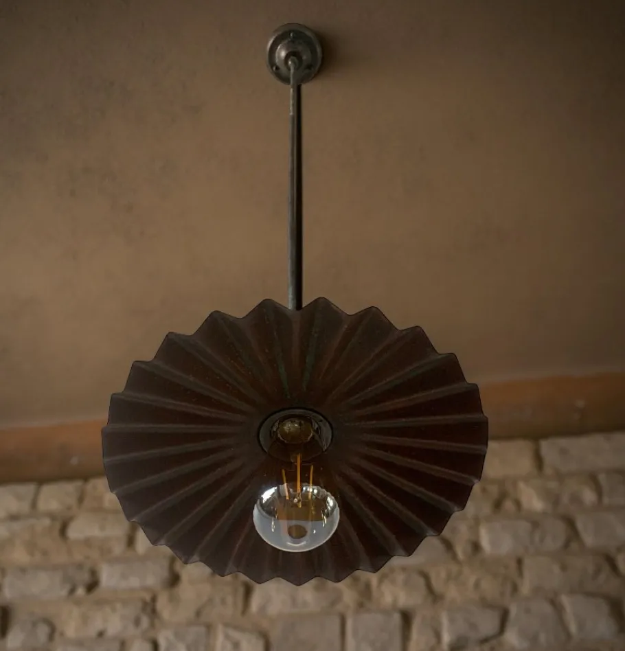 Best Pamono Mediteranian Style Venetian Restaurant Pendant Lamps, Mestre, Italy, Set of 6