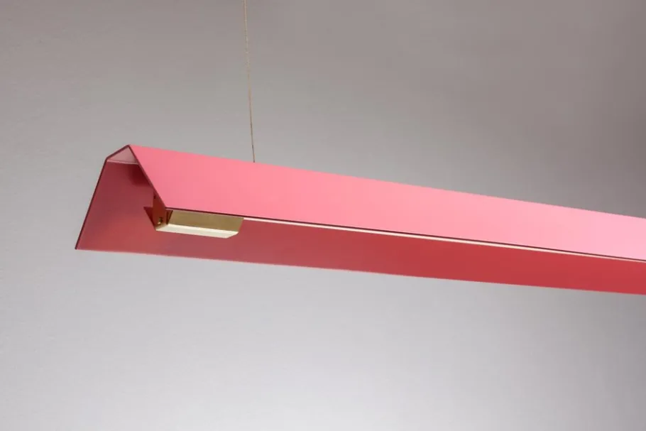 New Pamono Medium Misalliance Pink Suspended Light by Lexavala