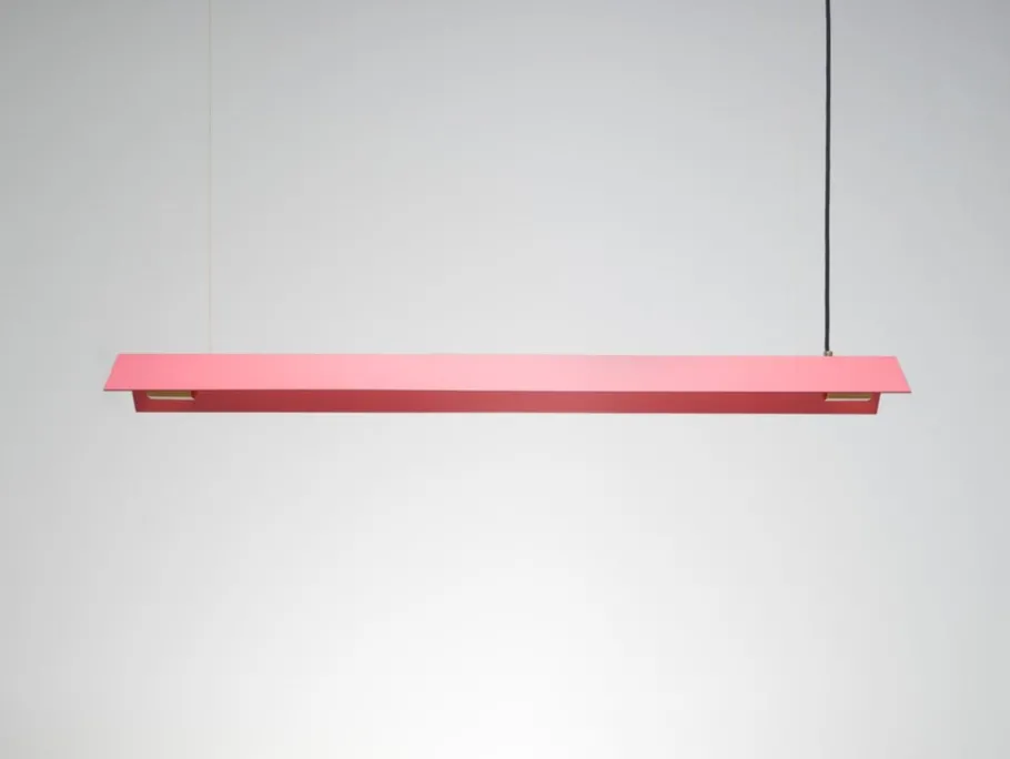 New Pamono Medium Misalliance Pink Suspended Light by Lexavala