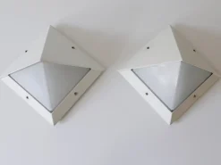 Best Pamono Medium Outdoor Wall Lamps from Bega, Germany, 1980s, Set of 2