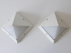 Best Pamono Medium Outdoor Wall Lamps from Bega, Germany, 1980s, Set of 2