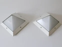 Best Pamono Medium Outdoor Wall Lamps from Bega, Germany, 1980s, Set of 2