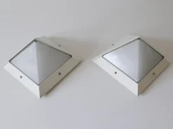 Best Pamono Medium Outdoor Wall Lamps from Bega, Germany, 1980s, Set of 2