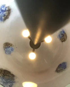 Sale Pamono Medusa Floor Lamp in Murano Glass and Black Metal attributed to Alfredo Barbini, 1960s