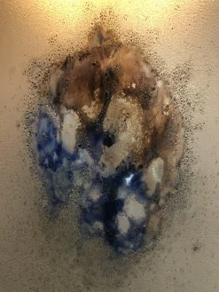 Sale Pamono Medusa Floor Lamp in Murano Glass and Black Metal attributed to Alfredo Barbini, 1960s