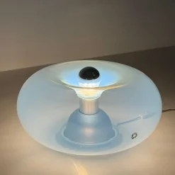 Outlet Pamono Medusa Table Lamp in Pearlescent Murano Glass attributed to Nason for Leucos, Italy, 1960s