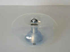 Outlet Pamono Medusa Table Lamp in Pearlescent Murano Glass attributed to Nason for Leucos, Italy, 1960s