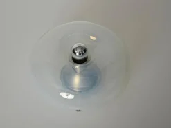 Outlet Pamono Medusa Table Lamp in Pearlescent Murano Glass attributed to Nason for Leucos, Italy, 1960s