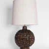 Best Pamono Melides Brown Lamp by Barracuda Interiors