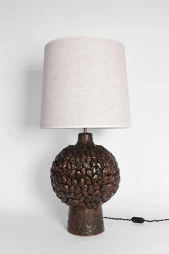 Best Pamono Melides Brown Lamp by Barracuda Interiors