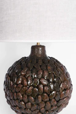 Best Pamono Melides Brown Lamp by Barracuda Interiors