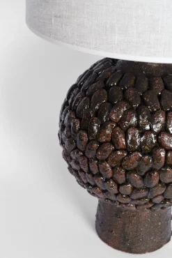 Best Pamono Melides Brown Lamp by Barracuda Interiors