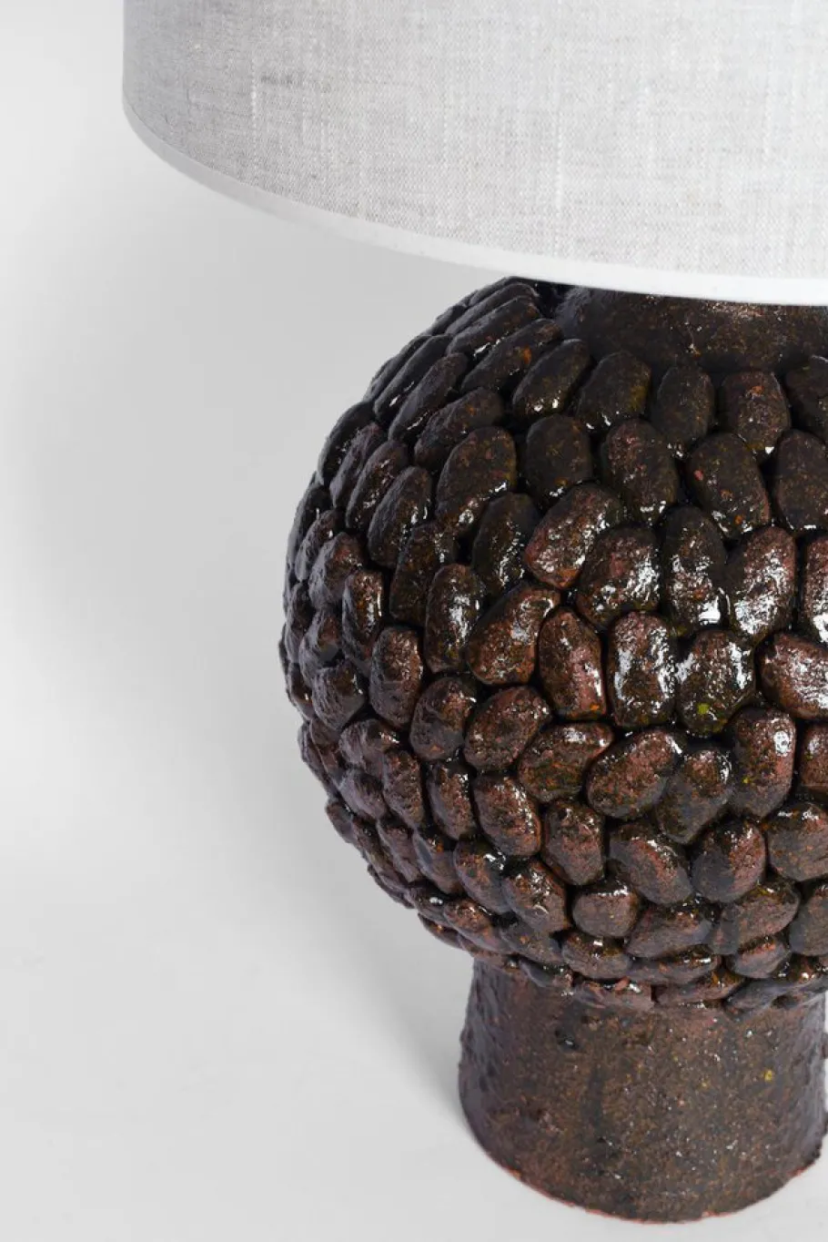 Best Pamono Melides Brown Lamp by Barracuda Interiors