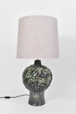 Hot Pamono Melides Green and Black Lamp by Barracuda Interiors