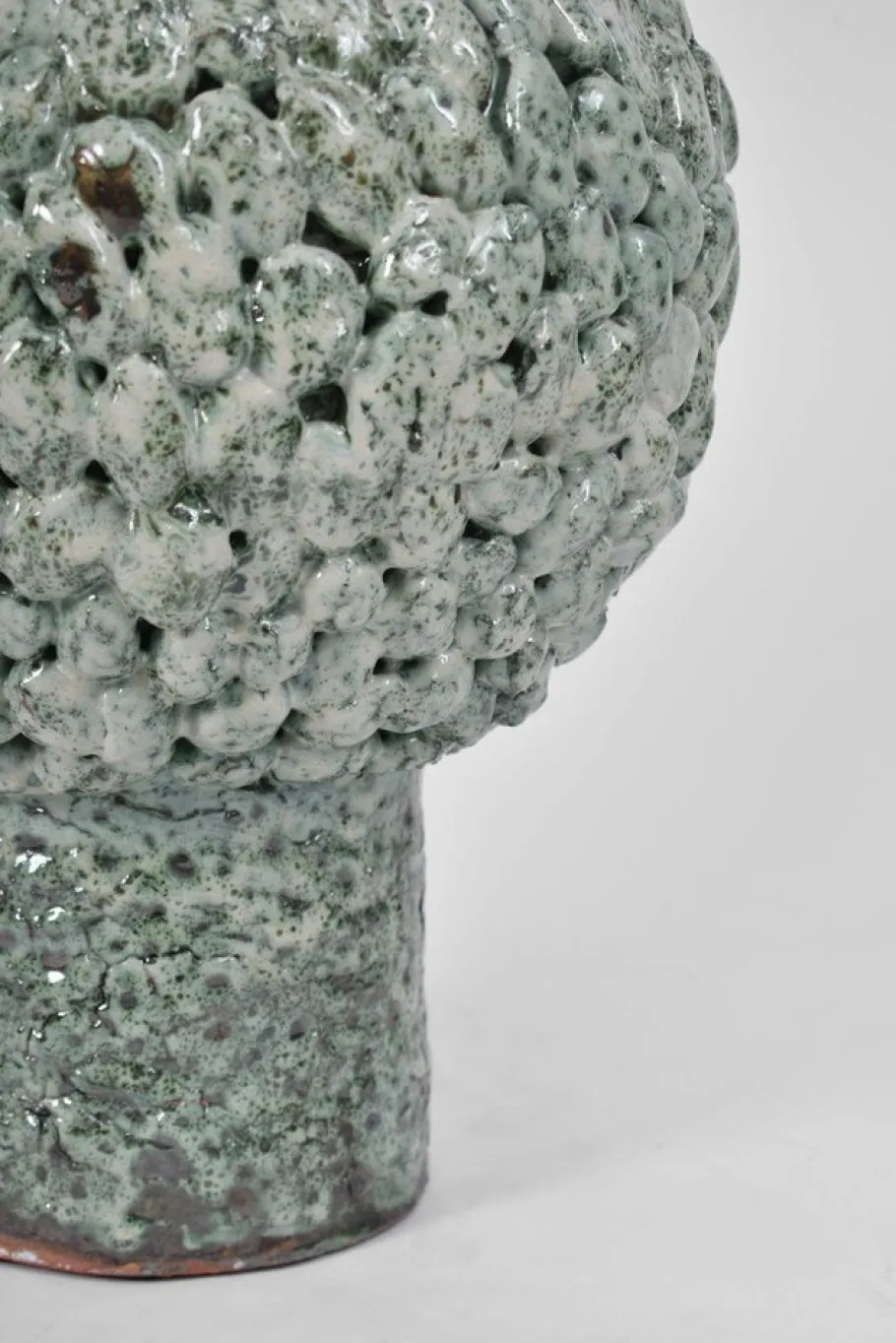 Discount Pamono Melides Light Green Lamp by Barracuda Interiors