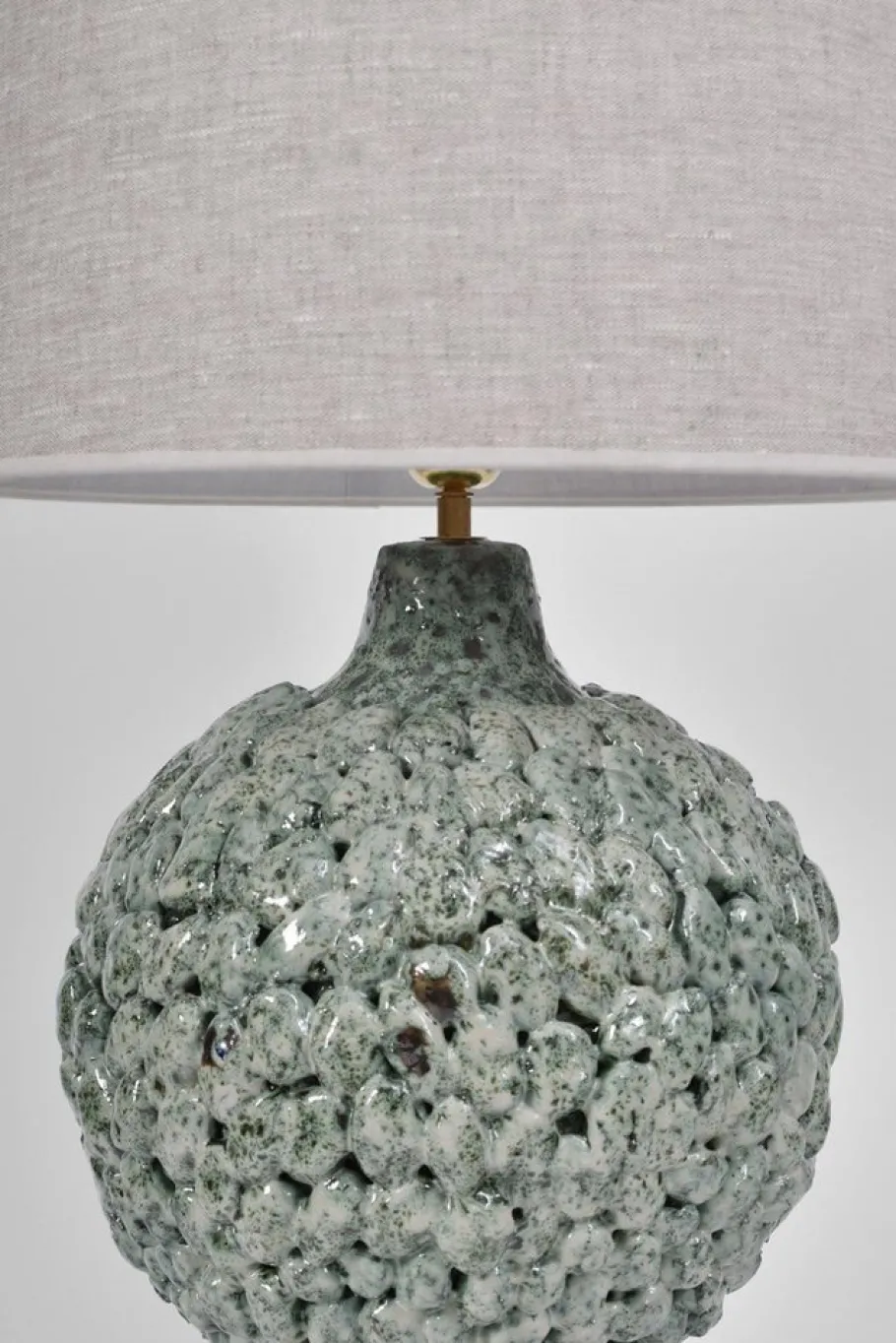 Discount Pamono Melides Light Green Lamp by Barracuda Interiors