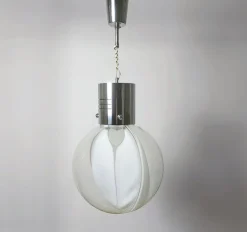 Sale Pamono Membrana Ceiling Lamp in Murano Glass by Toni Zuccheri for Venini, 1960s