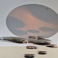 Clearance Pamono Mercury Xl Pendant Lamp in Chrome by Ross Lovegrove for Artemide