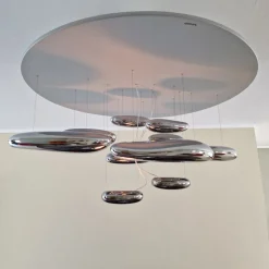 Clearance Pamono Mercury Xl Pendant Lamp in Chrome by Ross Lovegrove for Artemide