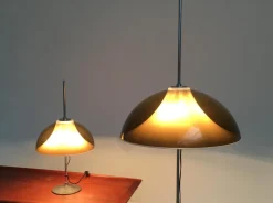 Discount Pamono Metal & Plastic Floor Lamp by Gino Sarfatti for Gepo, 1970s