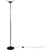 Sale Pamono Metal and Glass Floor Lamp by Vincenzo Missanelli for Ladue, 1980s