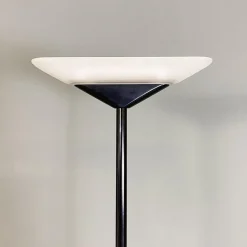 Sale Pamono Metal and Glass Floor Lamp by Vincenzo Missanelli for Ladue, 1980s