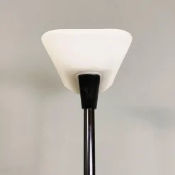 Sale Pamono Metal and Glass Floor Lamp by Vincenzo Missanelli for Ladue, 1980s