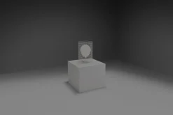 Pamono Metal and Glass Model 1102 Floor Lamp by Gino Sarfatti for Arteluce, 1971