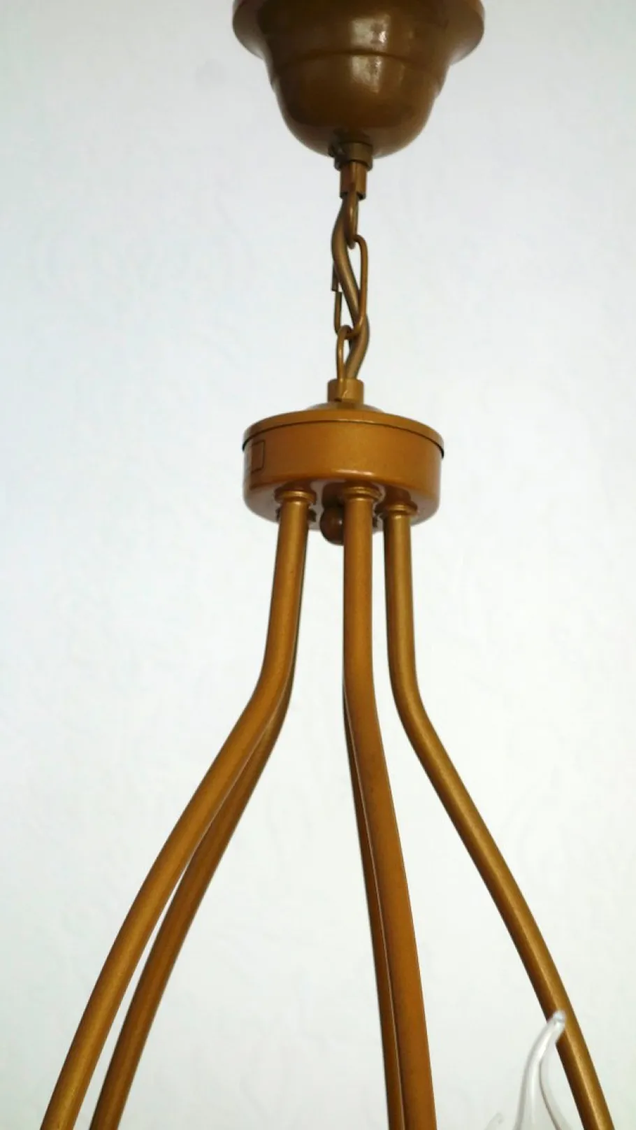 Clearance Pamono Metal and Murano Glass Fruit Chandelier from Momo Lindau Bodensee, 1970s