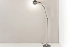 Discount Pamono Metal Floor Lamp by Jean-Louis Domecq for Jieldé, France, 1952