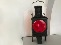 Sale Pamono Metal Railway Lantern Candle Lamp, 1920s