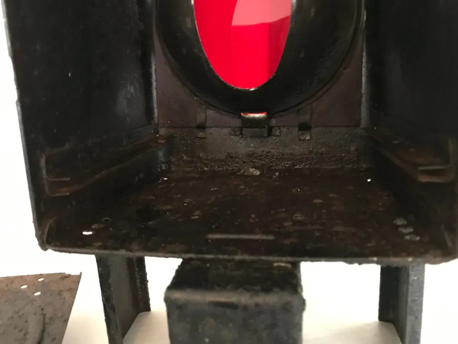 Sale Pamono Metal Railway Lantern Candle Lamp, 1920s